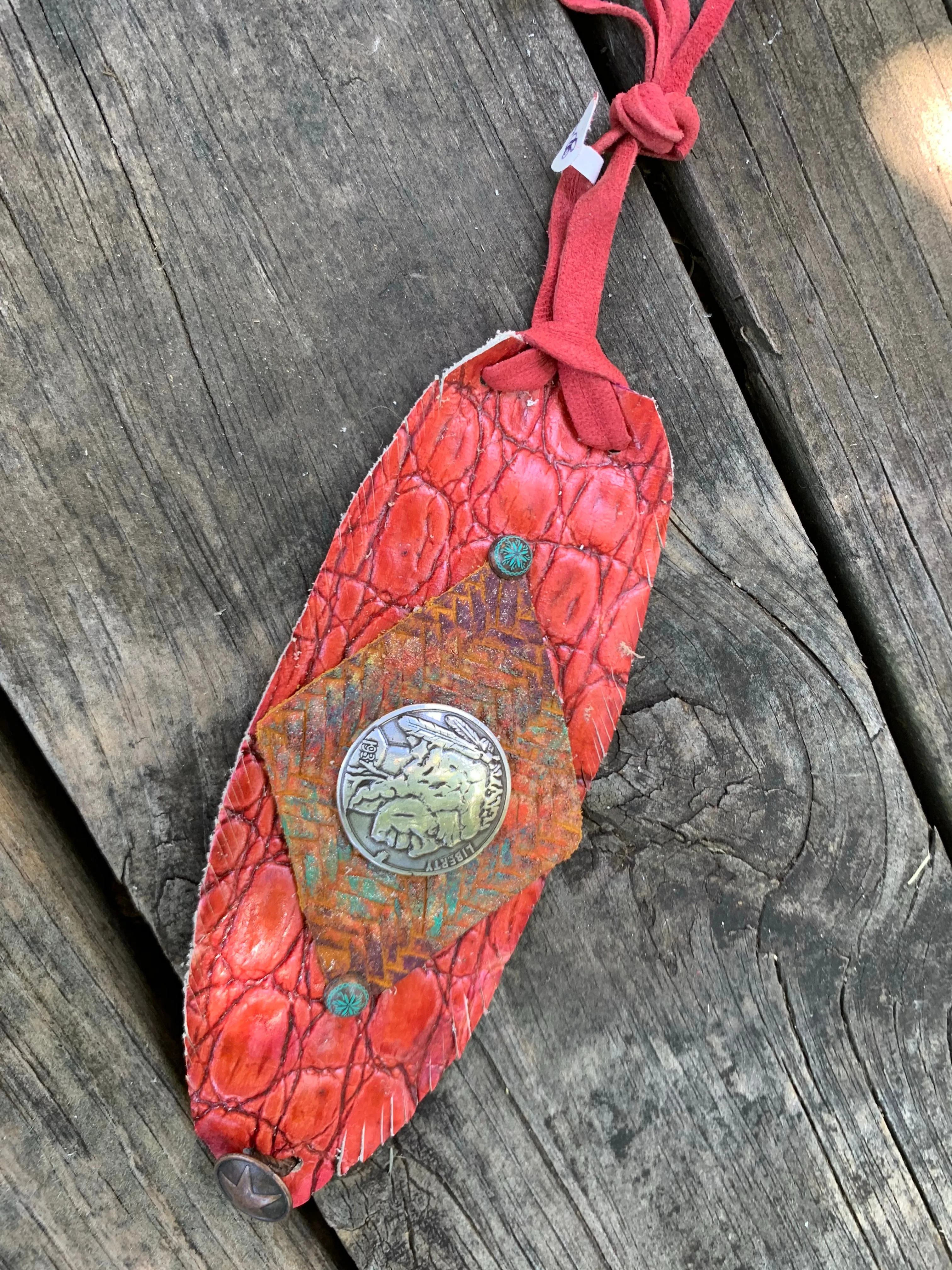 Leather Bracelets with Concho