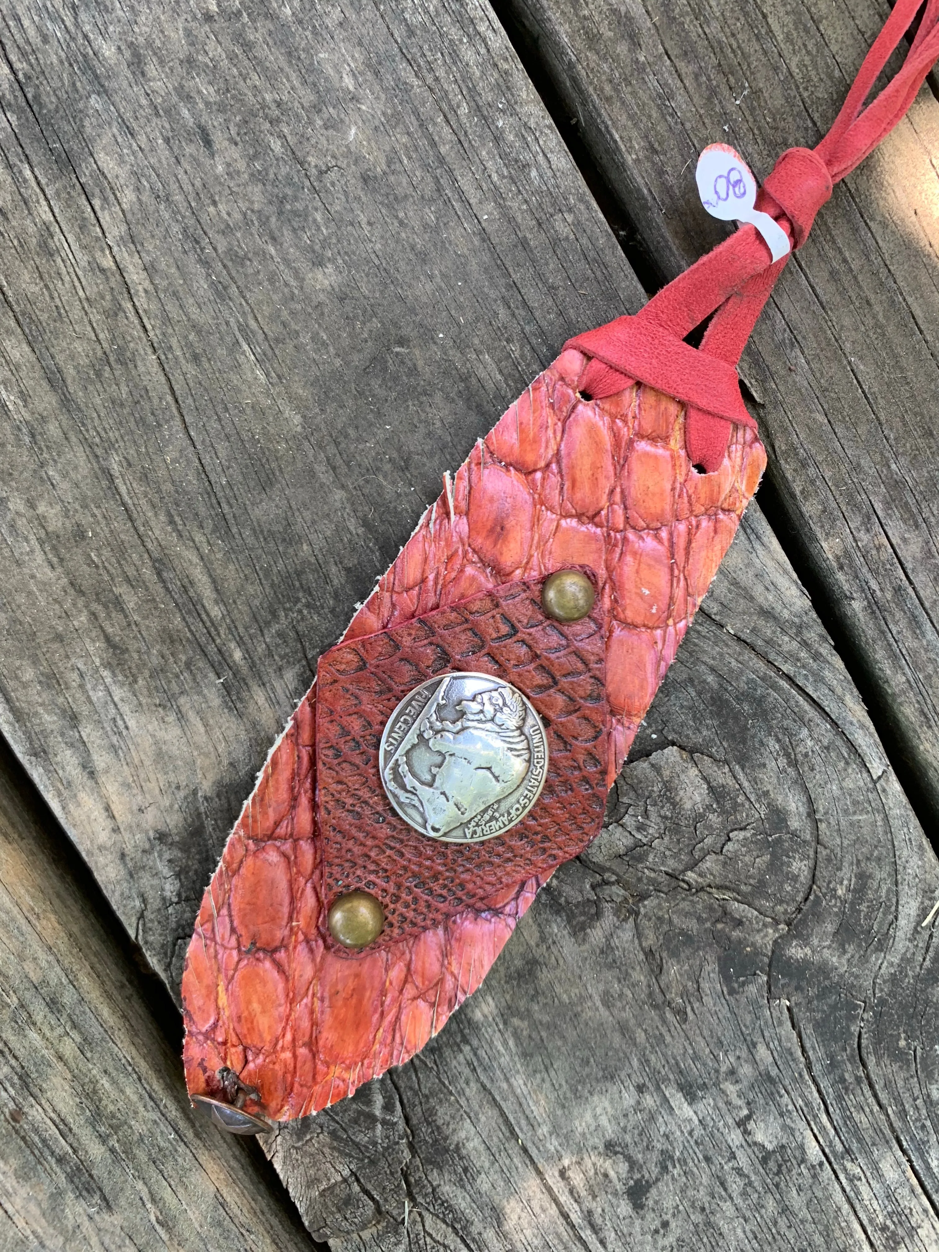 Leather Bracelets with Concho