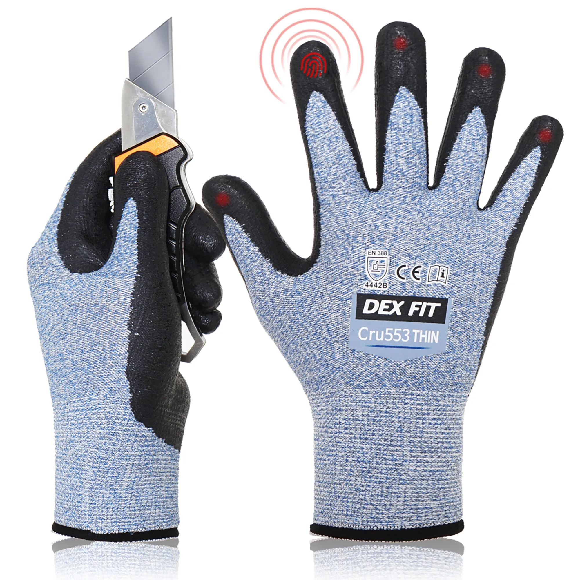 Level 5 Cut Resistant Gloves Cru553 Thin
