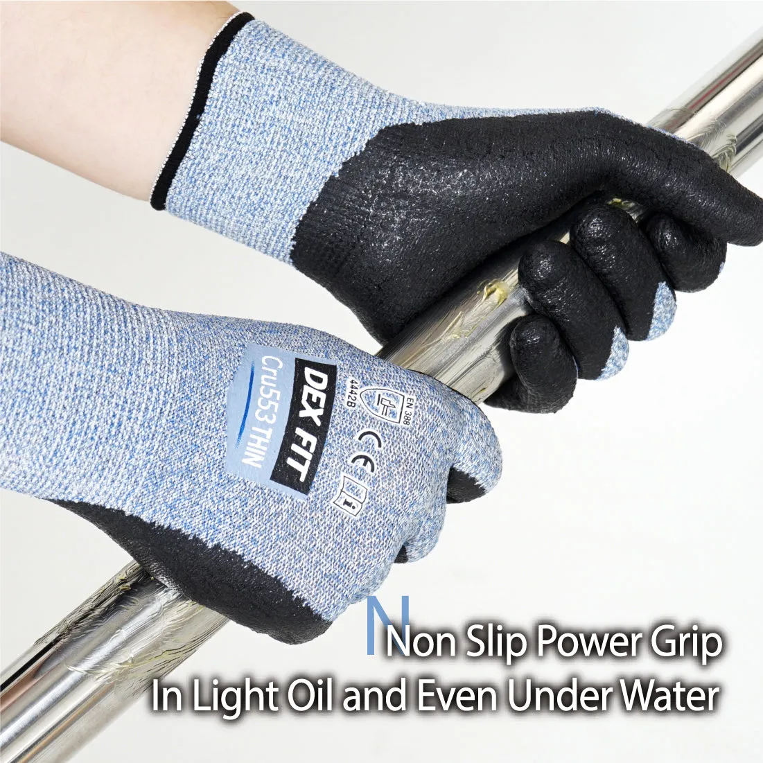 Level 5 Cut Resistant Gloves Cru553 Thin