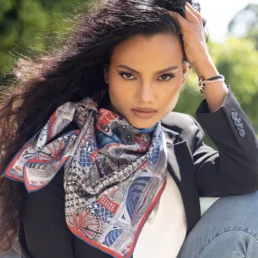 London-Square Scarf