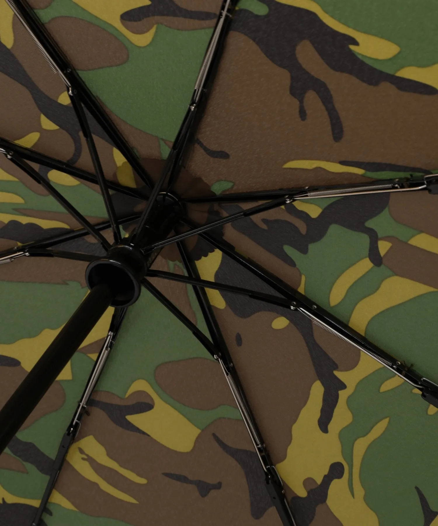London Undercover Auto-Compact Umbrella in British Woodland Camoflauge