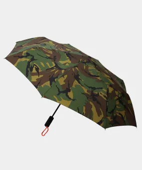 London Undercover Auto-Compact Umbrella in British Woodland Camoflauge
