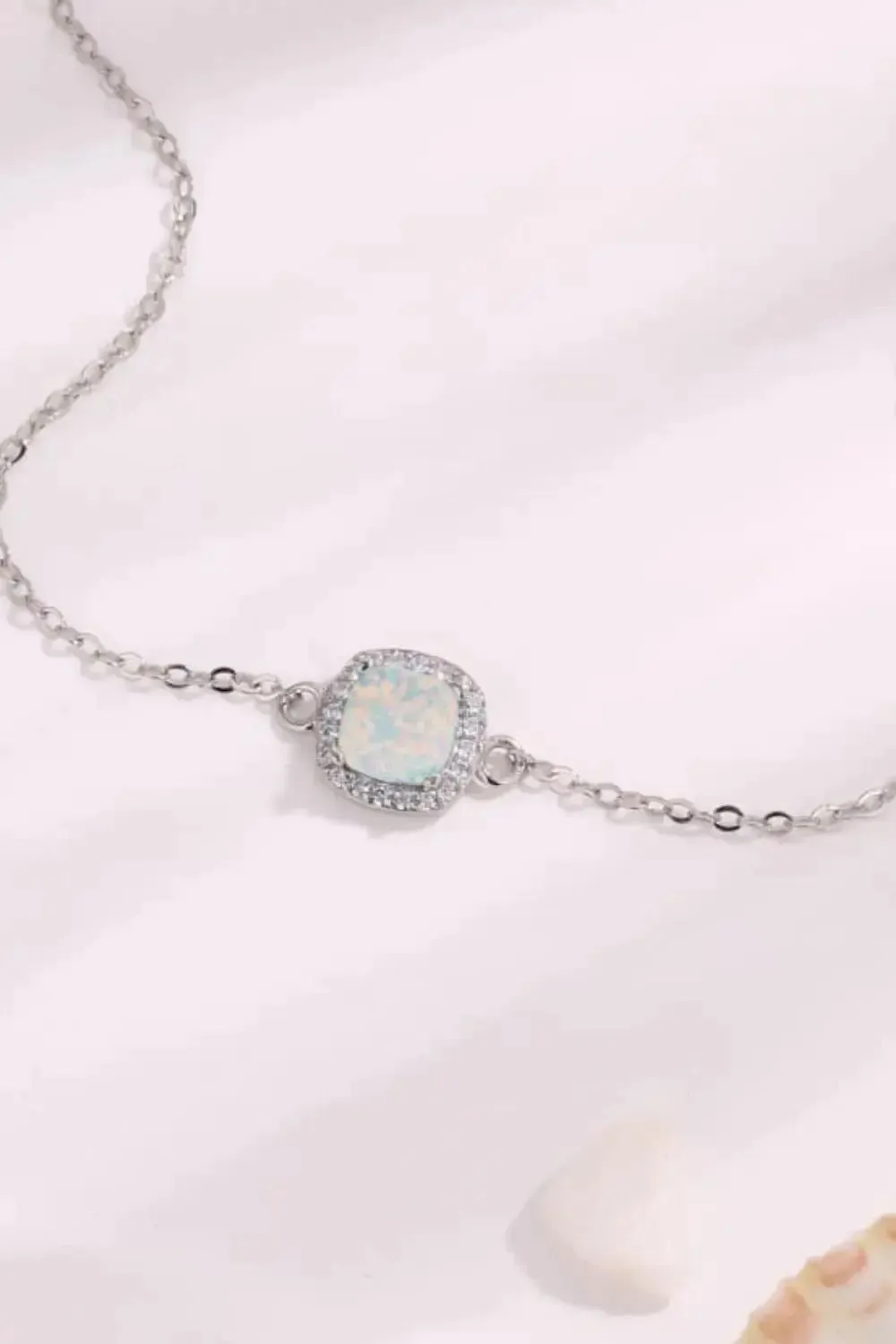 LOVCIA Opal Platinum-Plated Bracelet