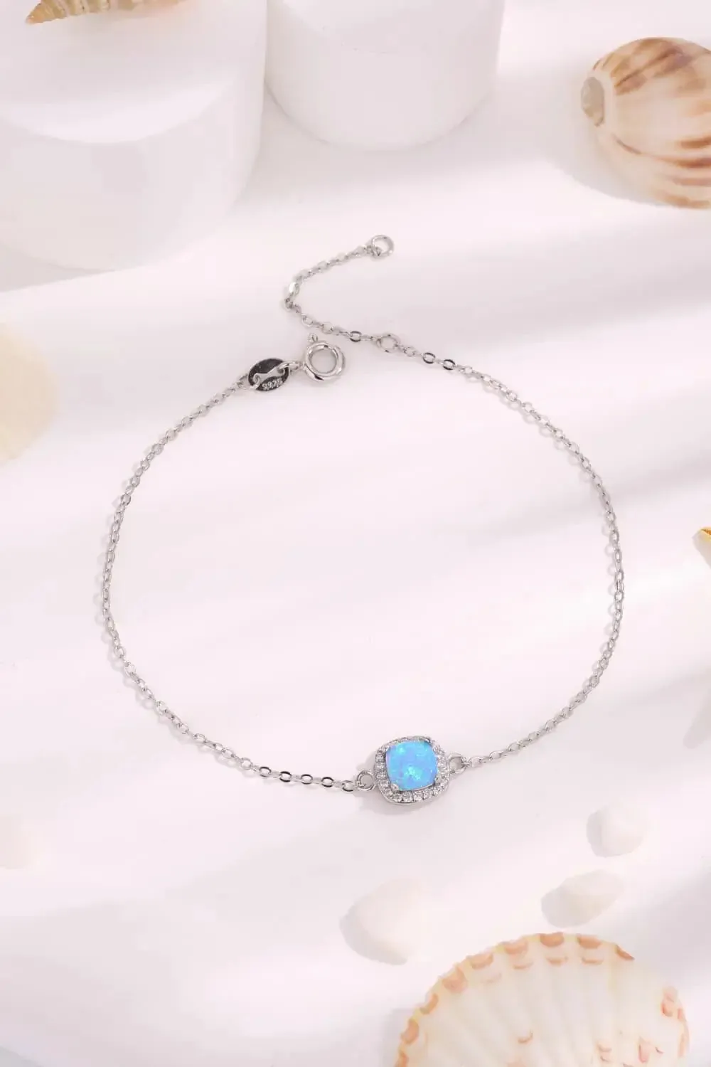 LOVCIA Opal Platinum-Plated Bracelet