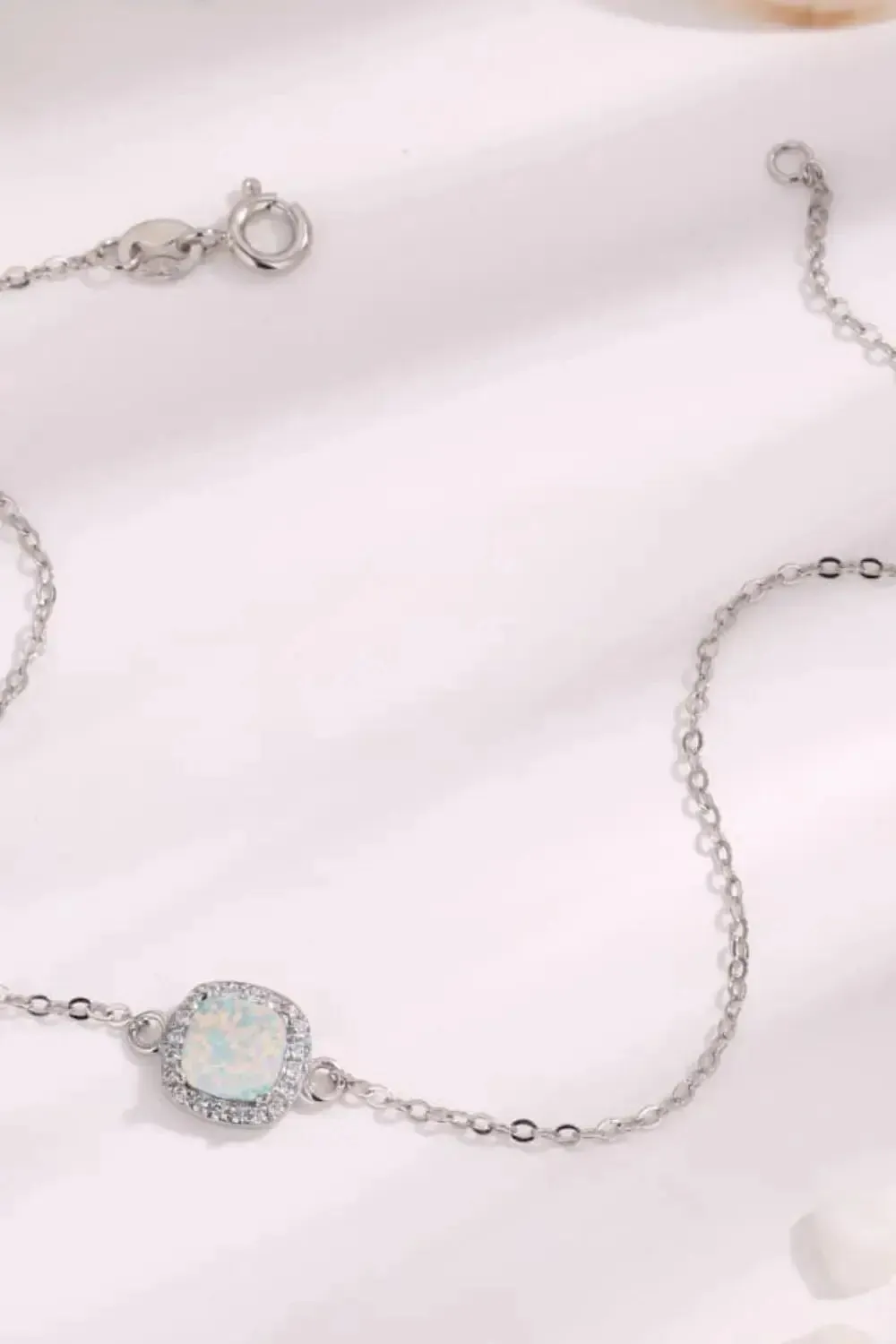 LOVCIA Opal Platinum-Plated Bracelet