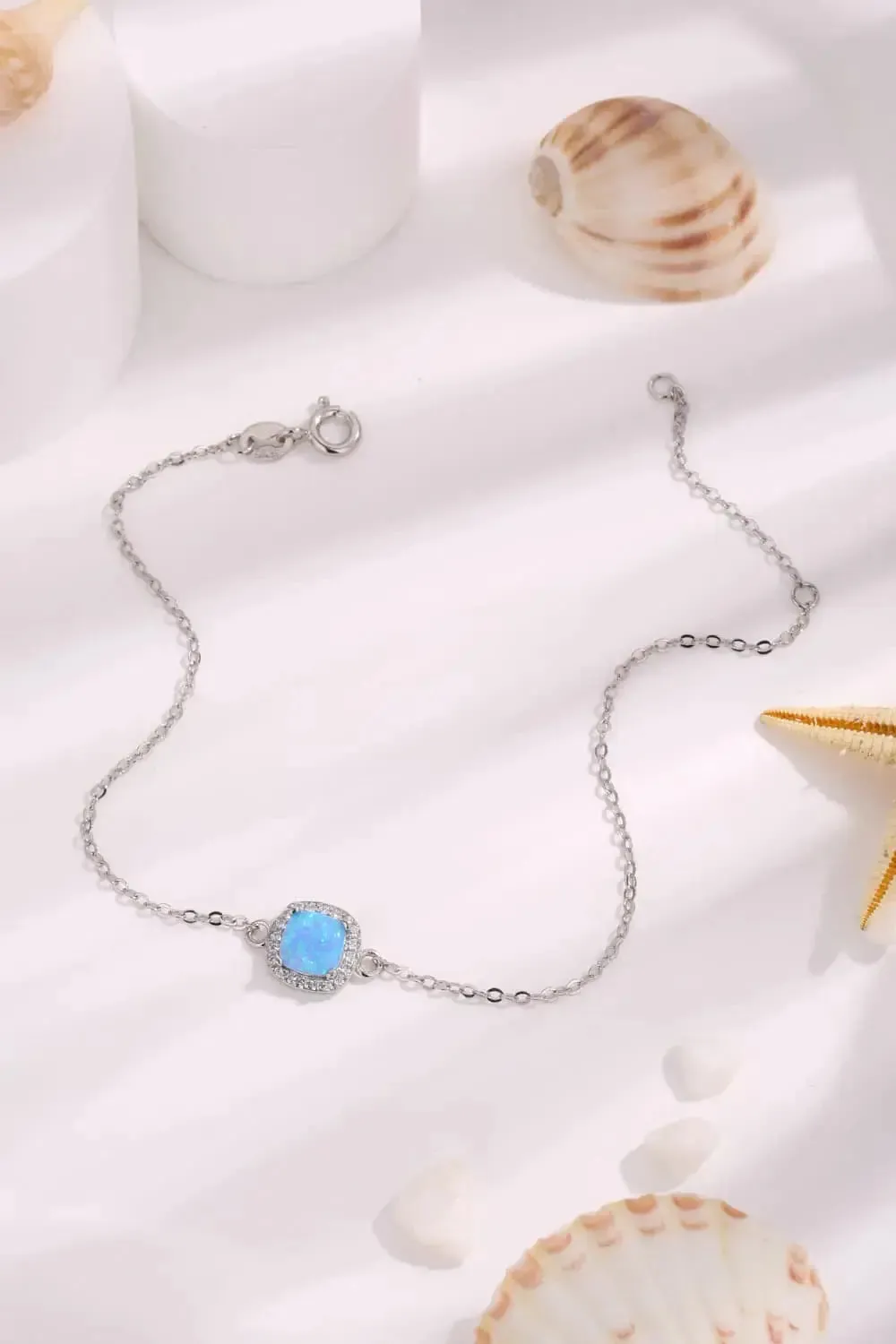 LOVCIA Opal Platinum-Plated Bracelet