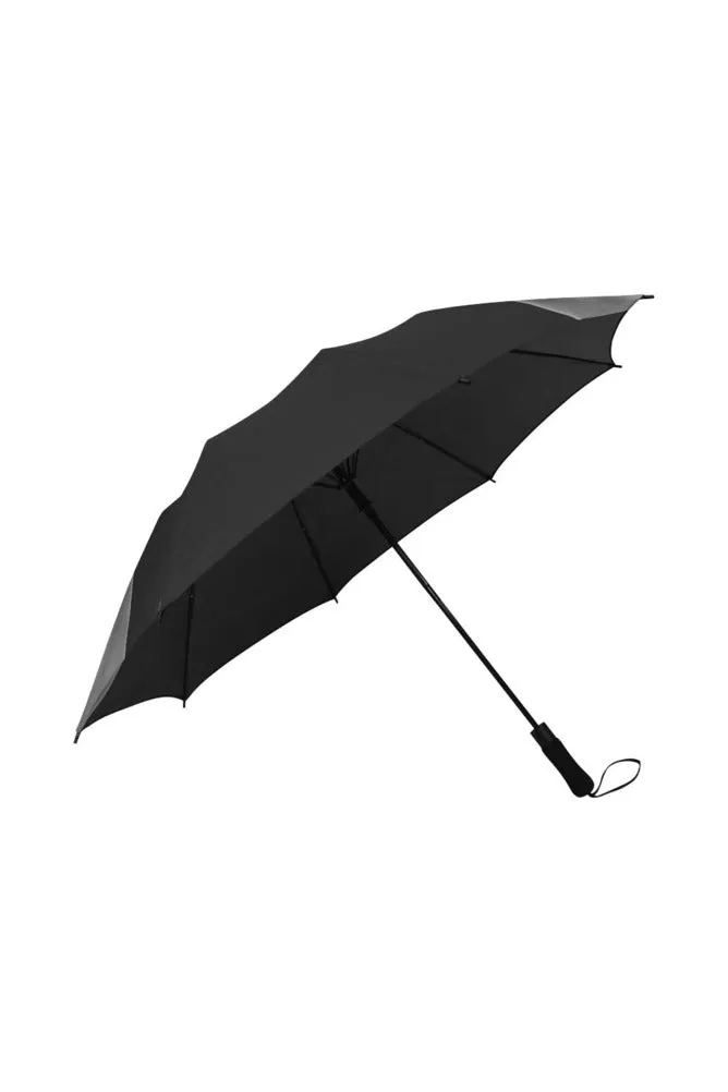 LOVE THE RAIN Semi-Automatic Foldable Umbrella
