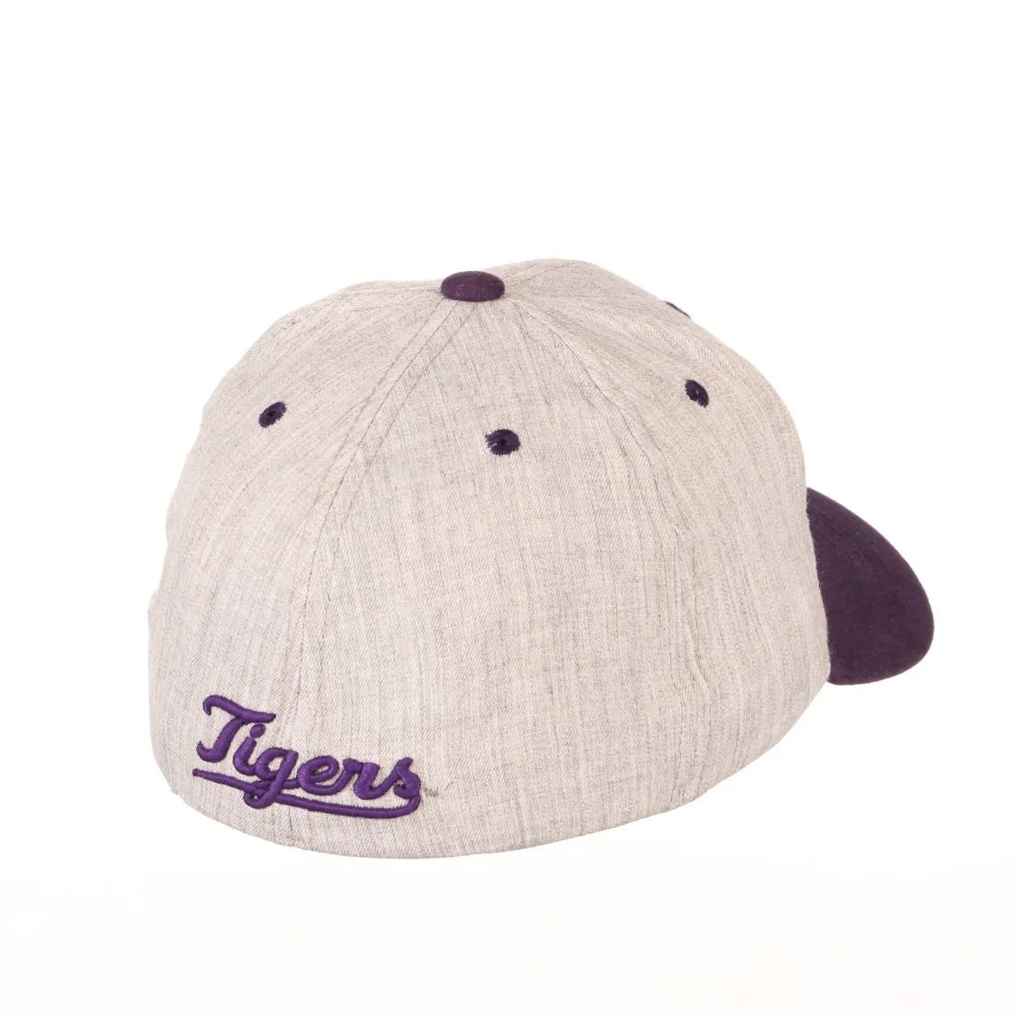 LSU Tigers Zephyr "Oxford" Structured Stretch Fit Fitted Hat Cap