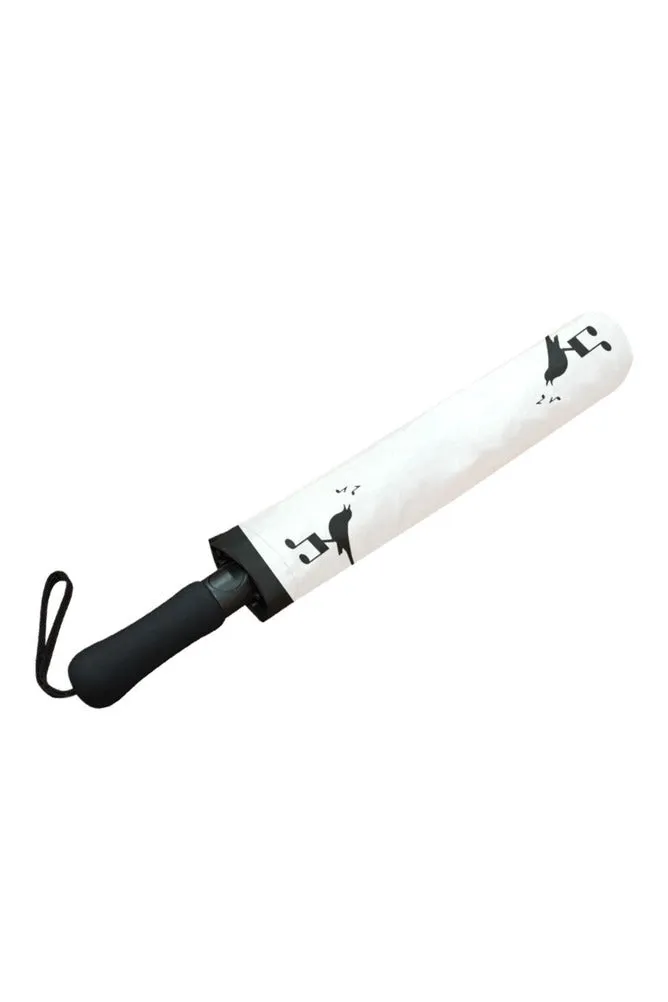 Lynnaya Songbird Semi-Automatic Foldable Umbrella