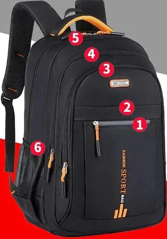 Men's Waterproof Oxford Backpack