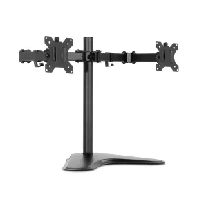 Monitor Stand Arm Dual HD LED TV PC Freestanding Mount Holder 2 Arm Display New