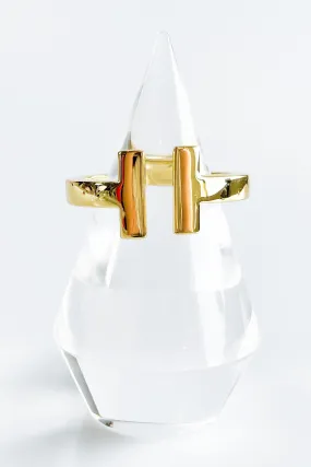Mr. T Inspired Designer Cuff Bracelet - Gold