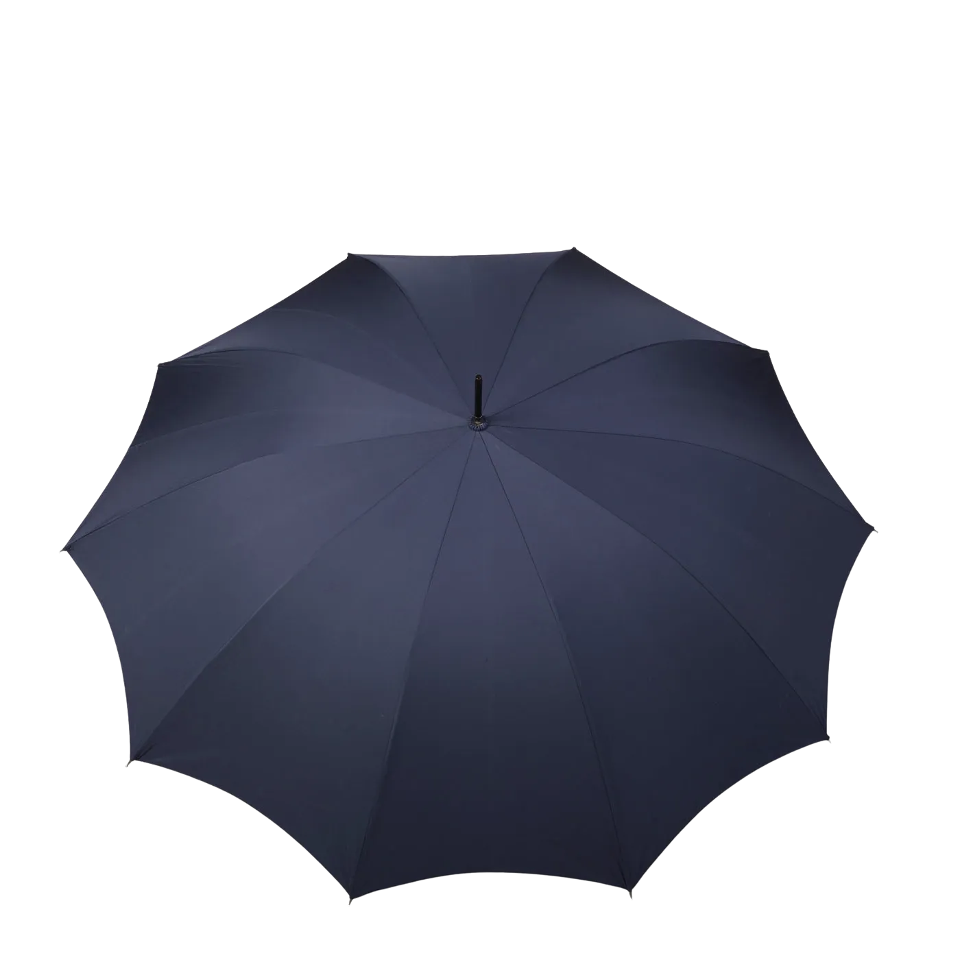 Navy Blue Maple Handle Automatic Umbrella