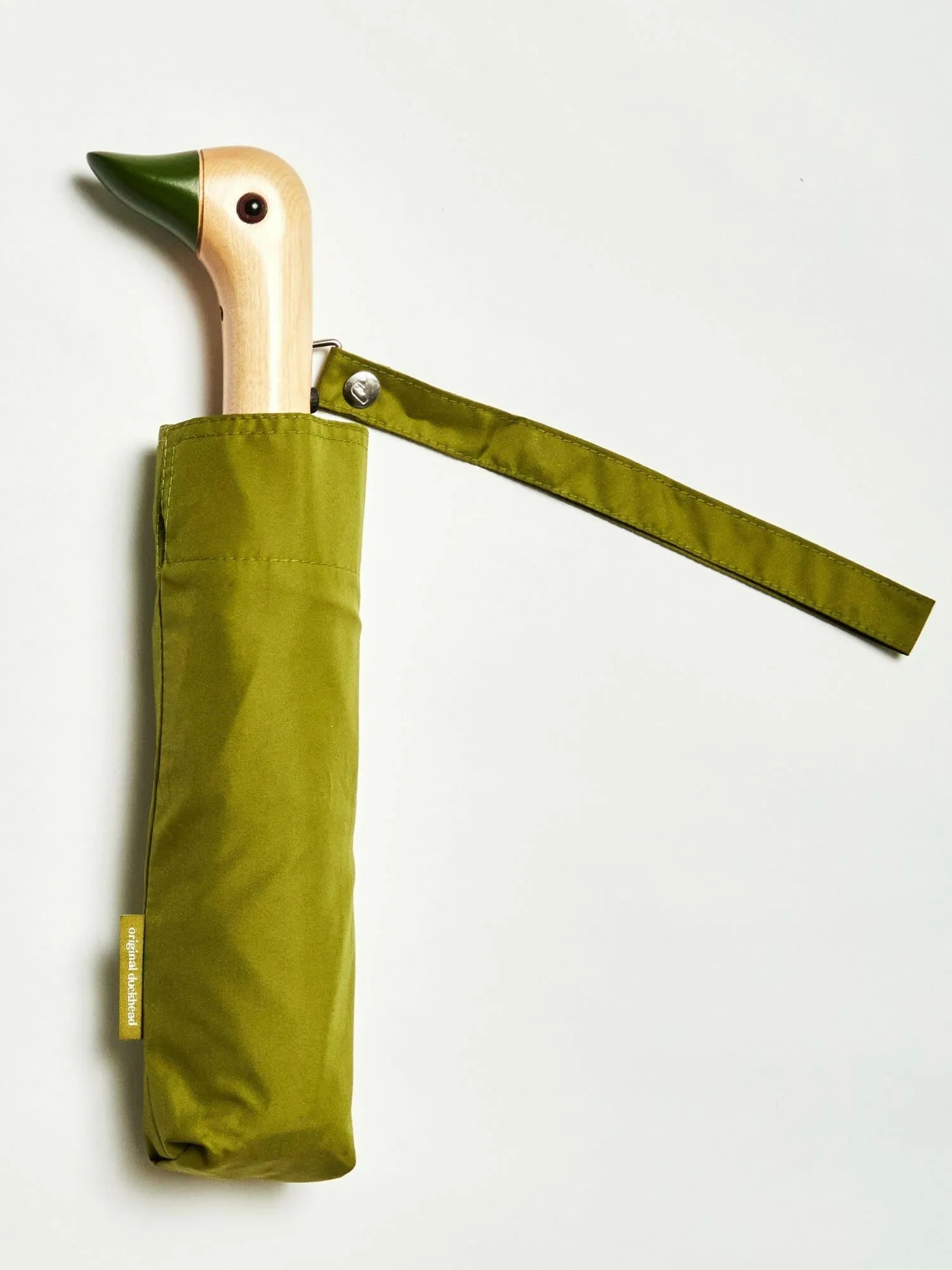 Olive Eco-Friendly Compact Duck Umbrella
