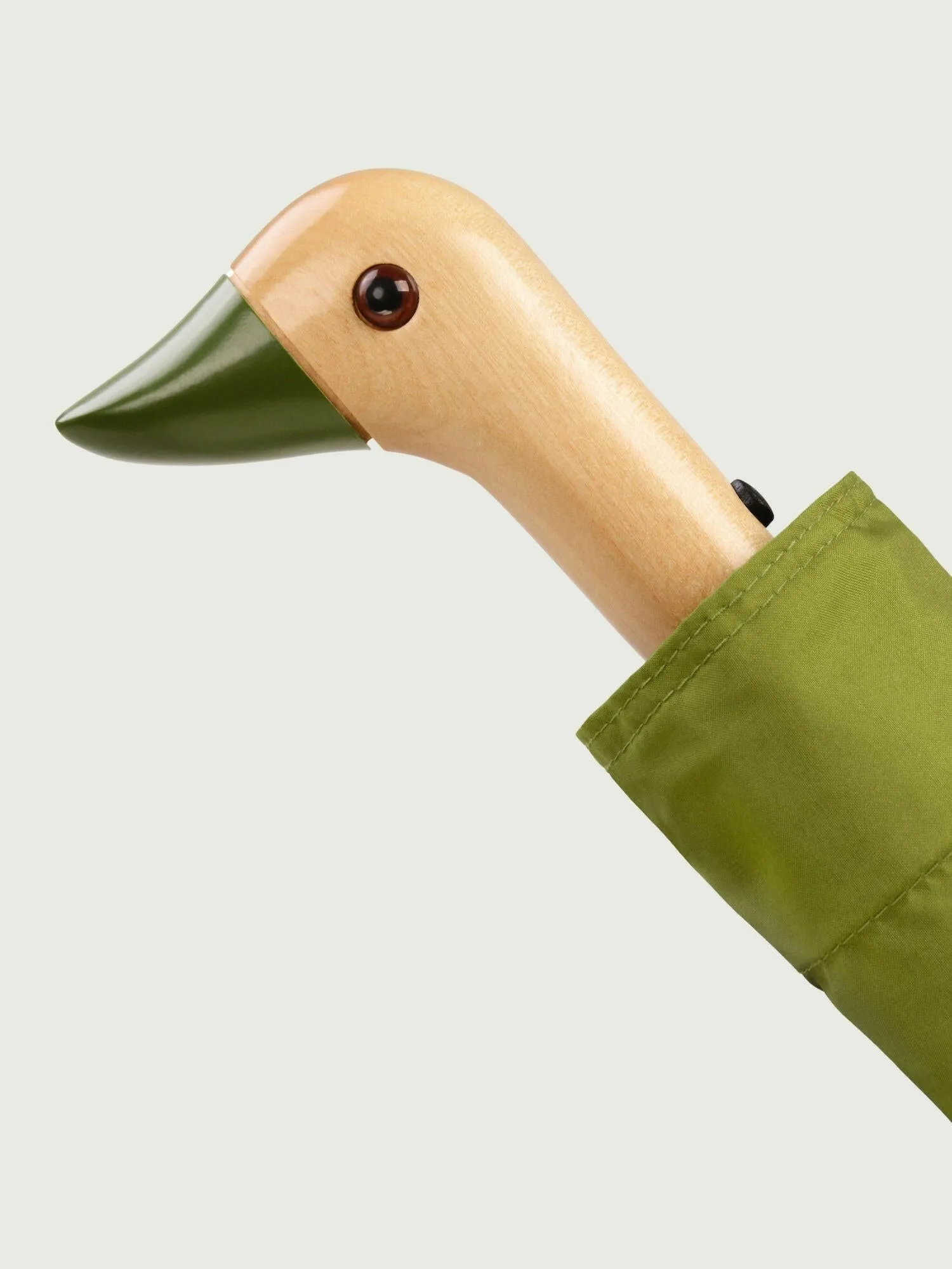 Olive Eco-Friendly Compact Duck Umbrella