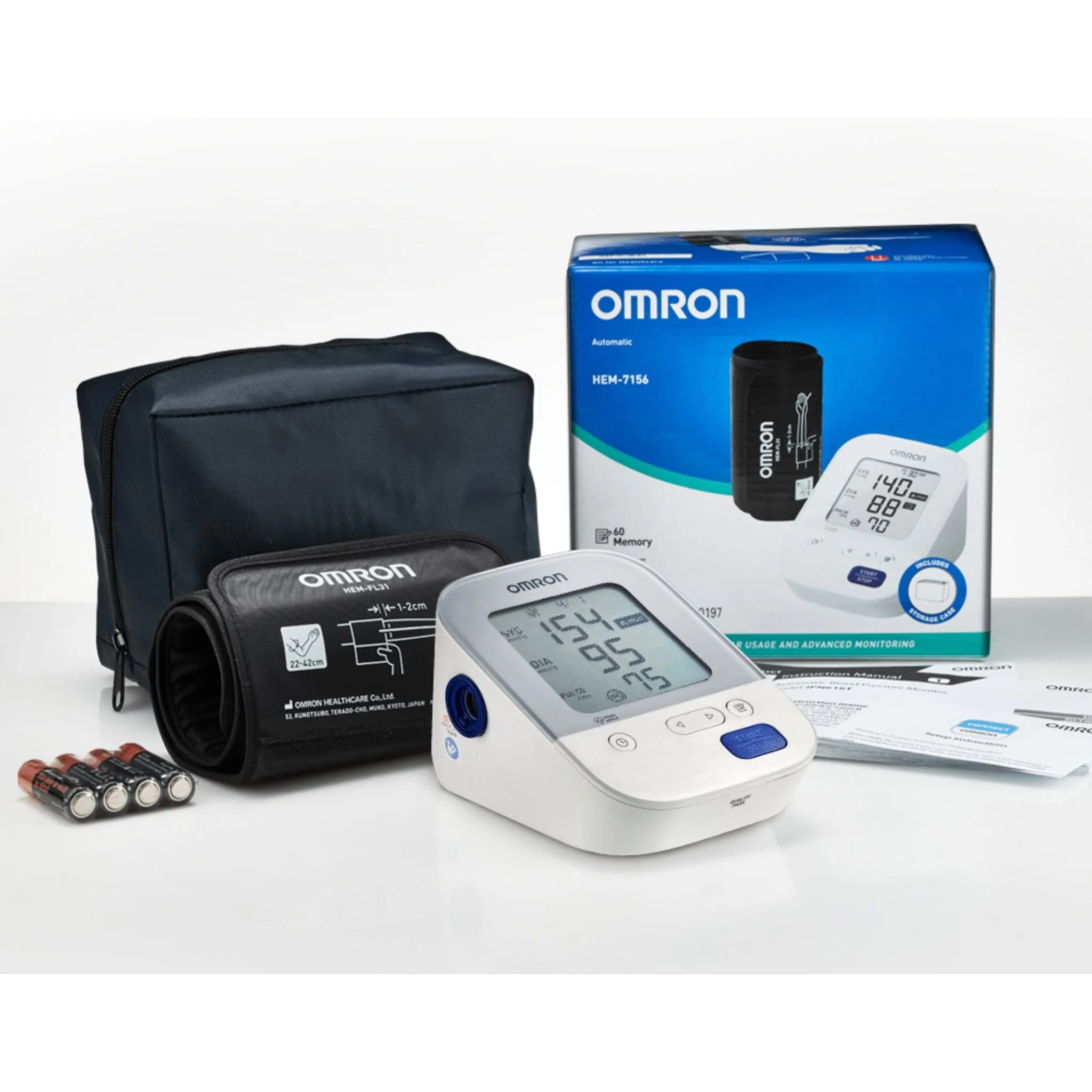 Omron Automatic Electronic Blood Pressure Monitor HEM-7156 - 🏆 #21 - Health/Wellness - Best of December