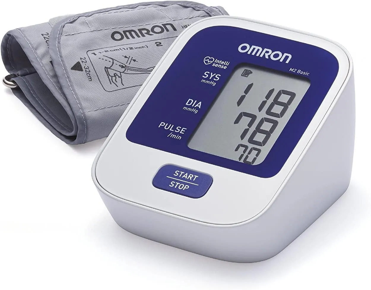 Omron Basic Upper Arm Blood Pressure Monitor (M2)