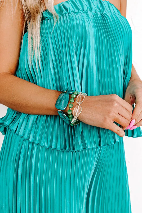 Plan For Cabo Bracelet Set In Turquoise