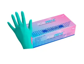 Posi-Prene® Vibrant Green: Powder/Latex-Free Polychloroprene Exam Gloves, 100 per box
