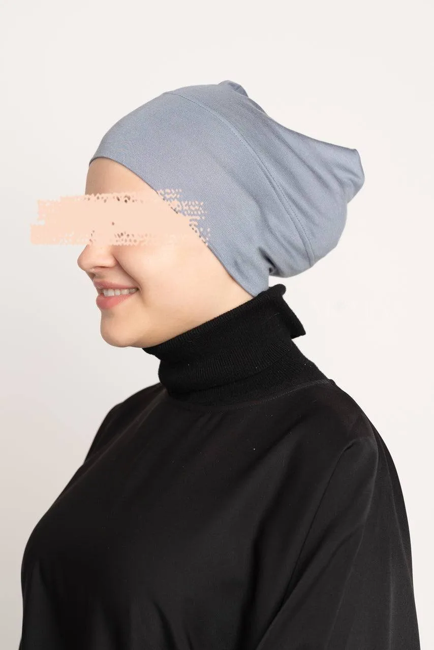 Premium Hijab Undercap - Sky Blue