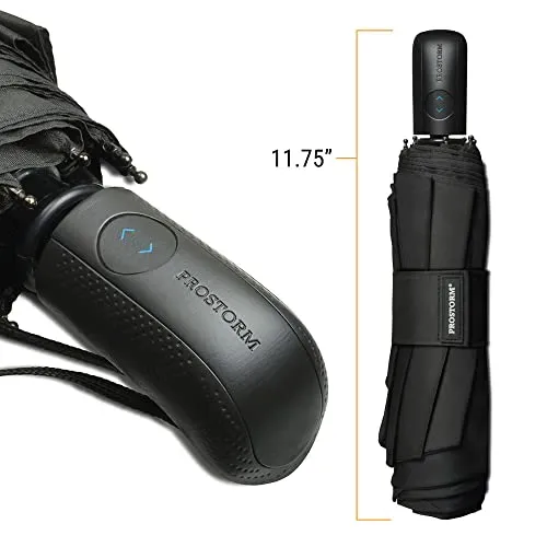 Prostorm Windproof Deep Dome Double Vented Travel Umbrella
