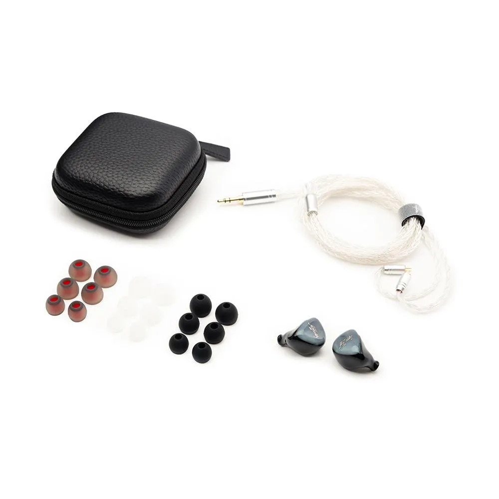 QoA Affinity 10mm PEN Titanium Plated Diaphragm Dynamic Driver In Ear Monitor