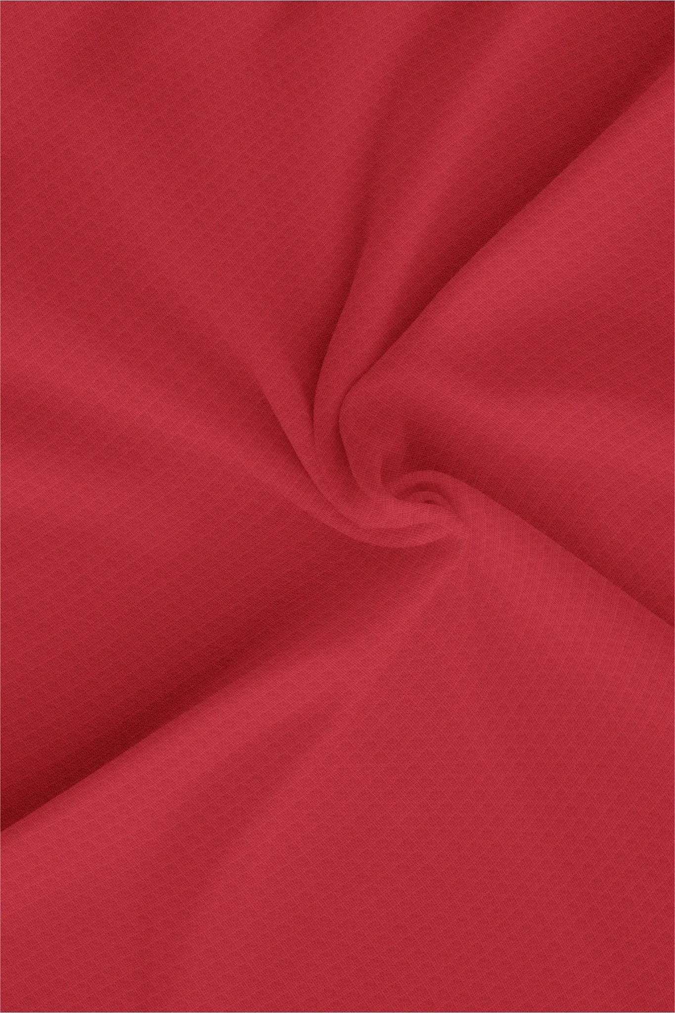 Raspberry Red Men's Cotton Linen Shirt