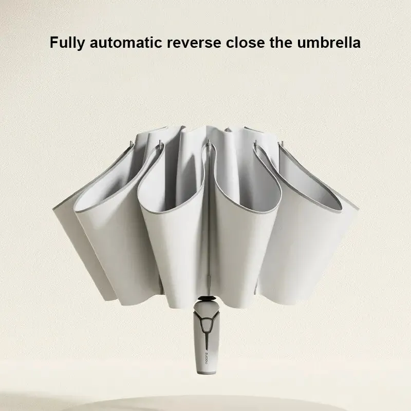 Reflective and Reversible Safety Umbrellas
