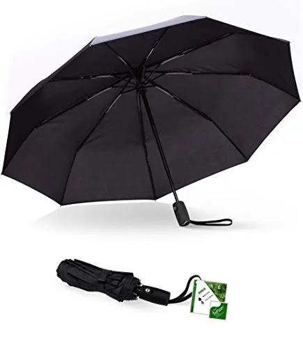 Repel Windproof Travel Umbrella with Teflon Coating
