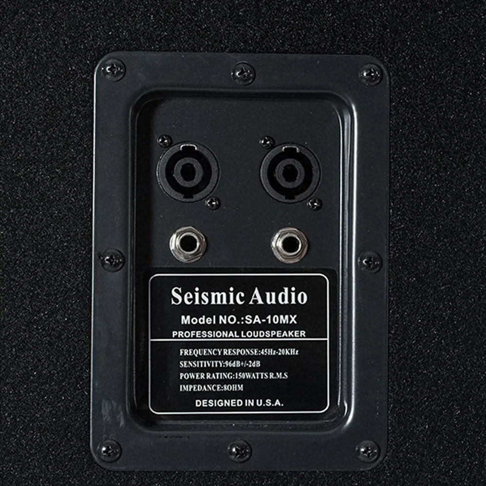 SA-10MX 10" Floor Monitor with Titanium Horn