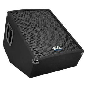 SA-12MT-PW - Powered 2-Way 12" Floor / Stage Monitor Wedge Style with Titanium Horn