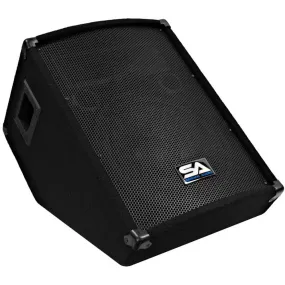 SA-12MTSingle - 12" Floor / Stage Monitor Wedge Style with Titanium Horn