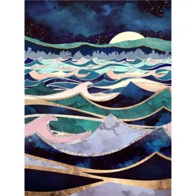Sea ??Level - Full Round Drill Diamond Painting 30*40CM