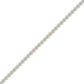 Shimmering Diamond Tennis Bracelet