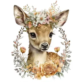 Sika Deer 30*40Ccm(canvas) full round drill diamond painting