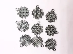 Silver Designer Metallic Jewelry Charms