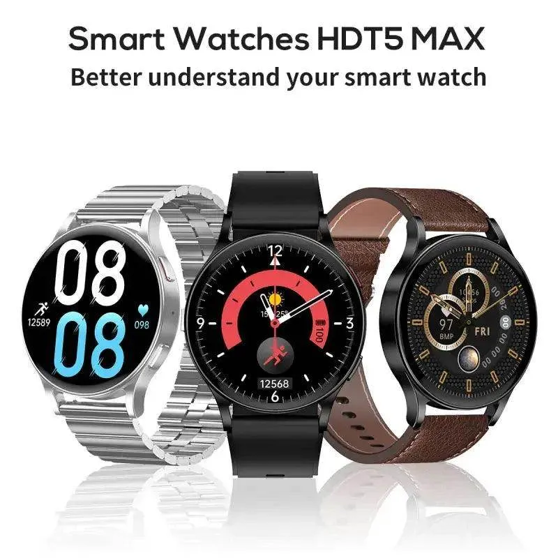 smartwatch with steel strip