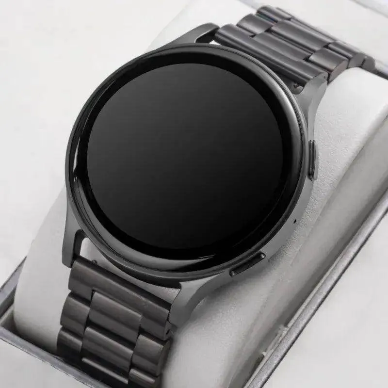 smartwatch with steel strip