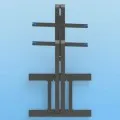 Sound Anchors ADMID 1 (10" to 19" wide) 56" Tall-Pair
