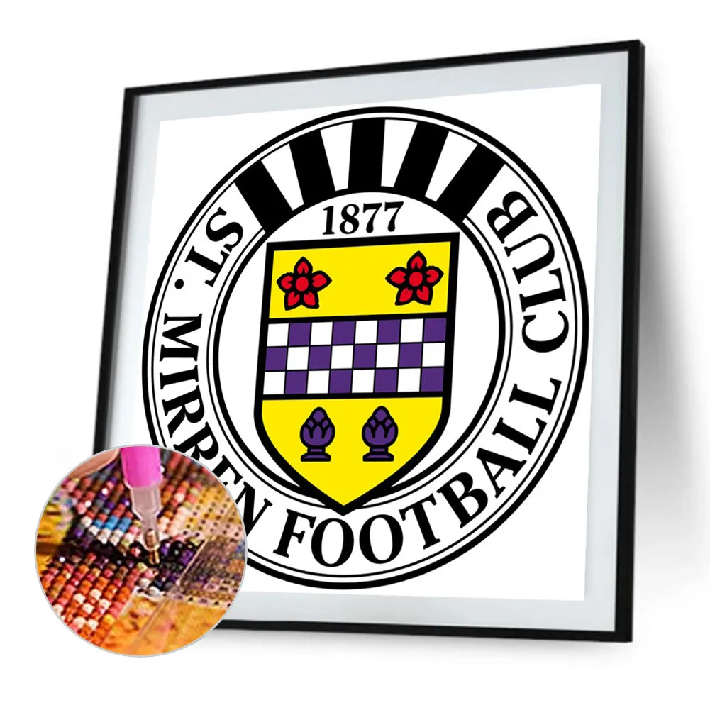 St Mirren Football Club - Full Round Drill Diamond Painting 40*40CM