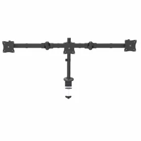 Startech.Com Desk Mount Triple Monitor Arm, Ergonomic Vesa 3 Monitor Mount Up To 27", Articulating & Height Adjustable P