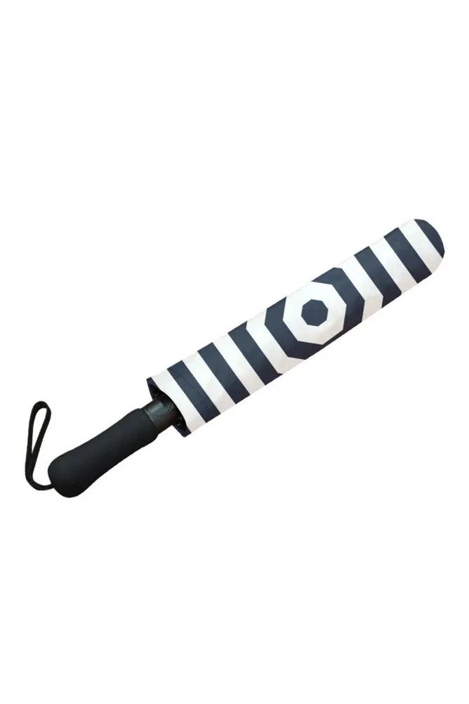 stripe umb Semi-Automatic Foldable Umbrella (Model U05)