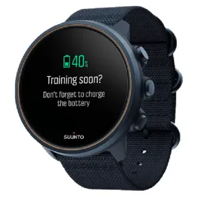 Suunto 9 Baro Smart Watch Heart Rate/GPS/1.3"LED Display Granite Blue Titanium