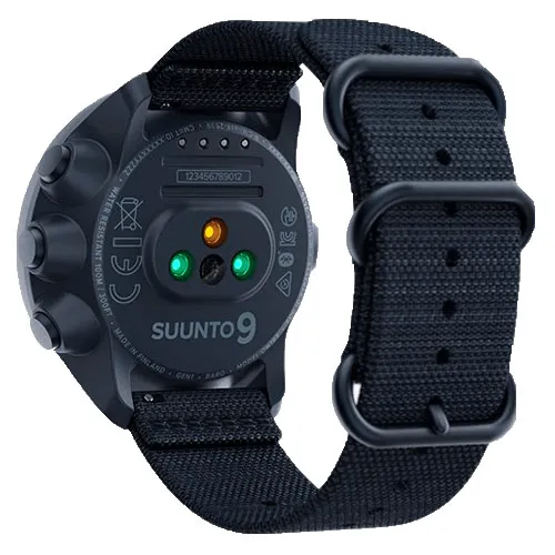 Suunto 9 Baro Smart Watch Heart Rate/GPS/1.3"LED Display Granite Blue Titanium
