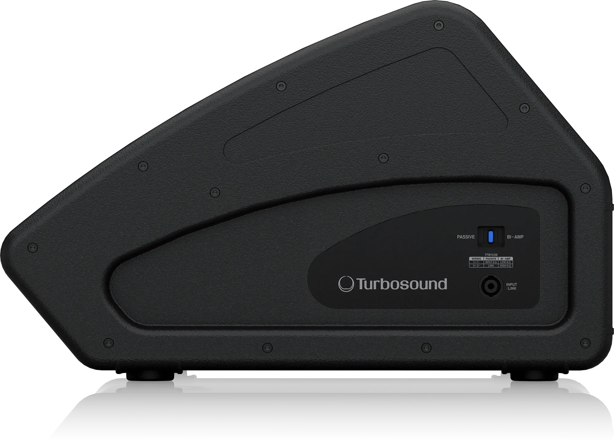 Turbosound TFM152M 1400W Coaxial 2 Way 15" Flashline Series Passive Stage Monitor for Touring Applications - DEMO