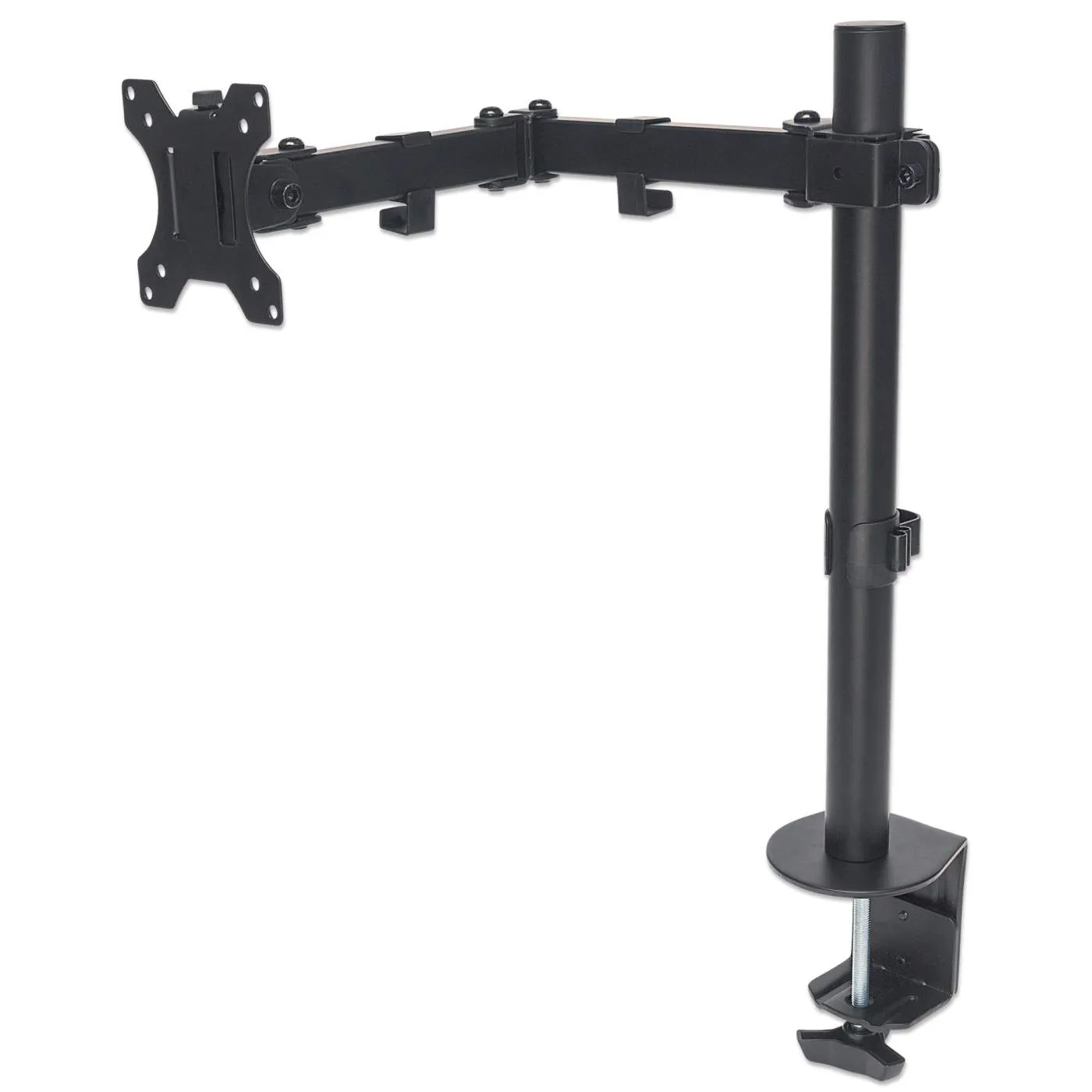 Universal Monitor Mount with Double-Link Swing Arm