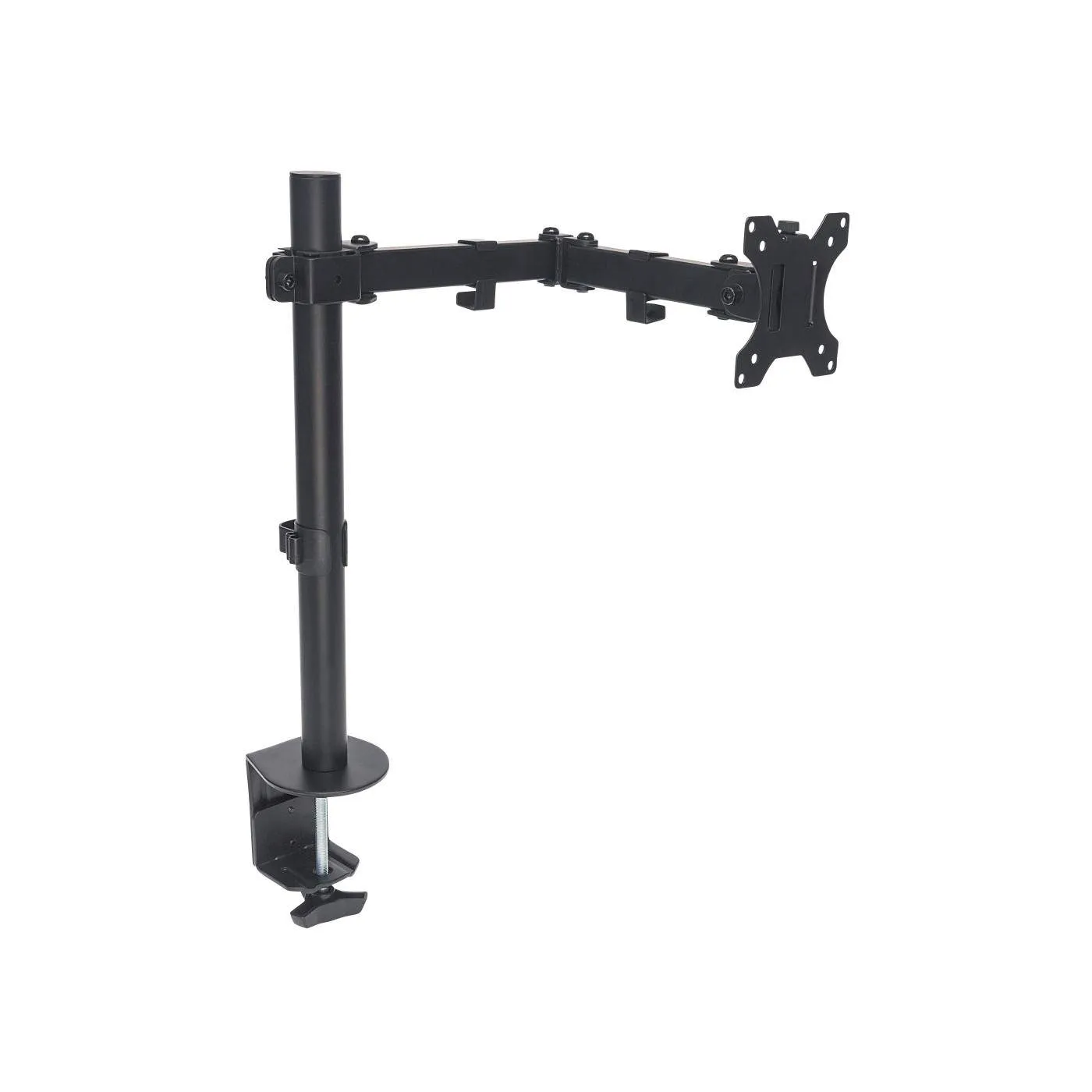 Universal Monitor Mount with Double-Link Swing Arm