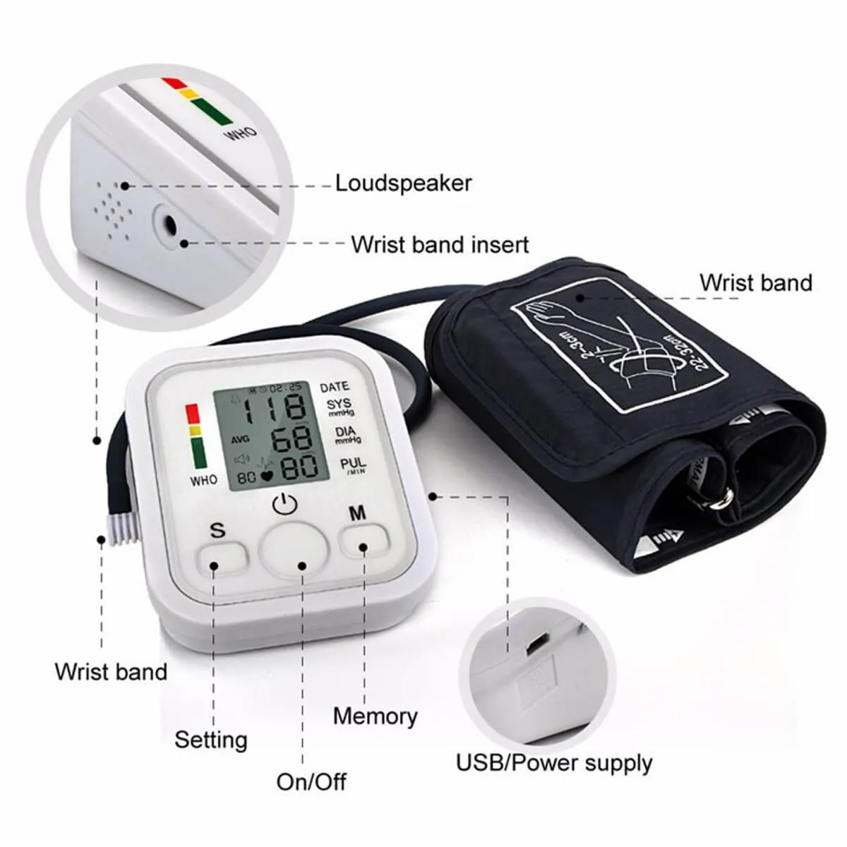 Upper Arm Blood Pressure Monitor