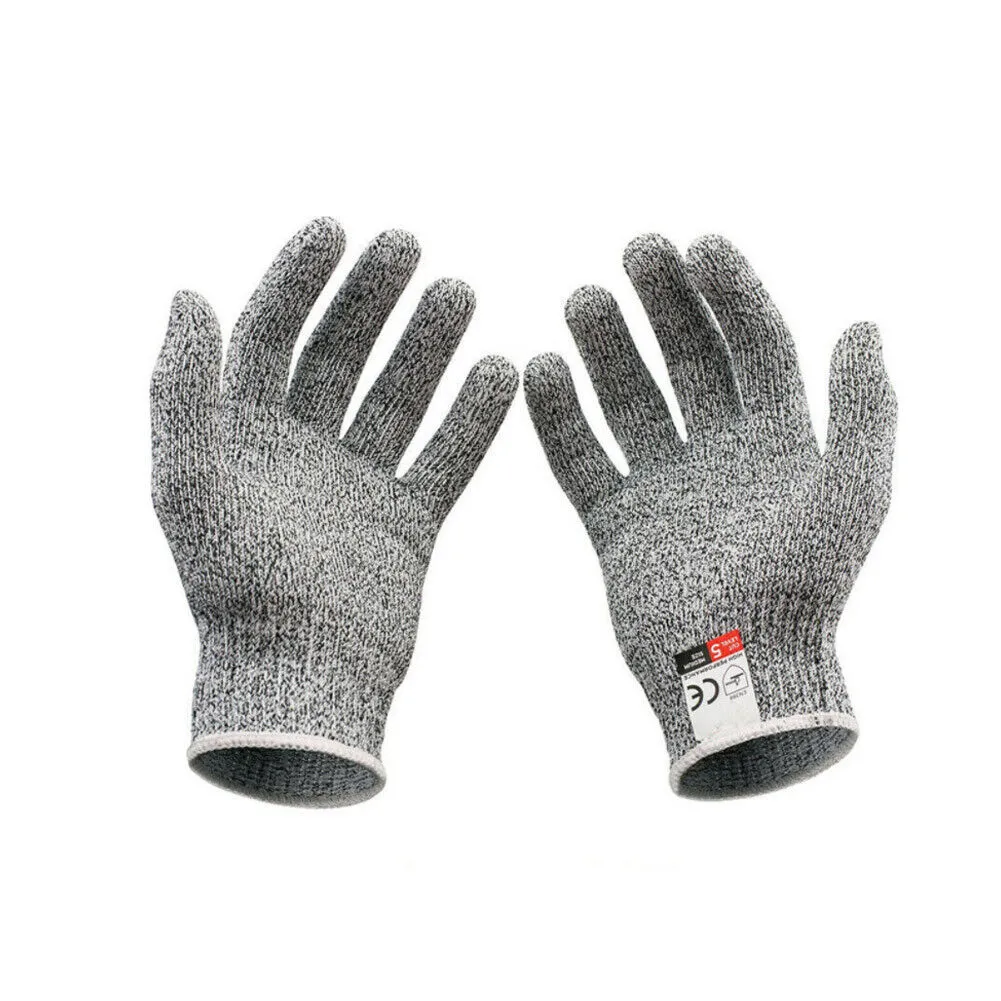 US 2-4 Pairs Butcher Gloves Cut Resistant Stab Proof Anti-Scratch L5 Protection
